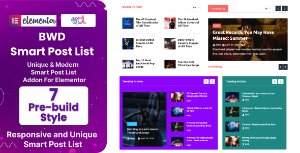 Smart Post List Addon for Elementor