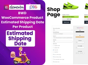 BWD Product Estimated Shipping Date Plugin For WooCommerce