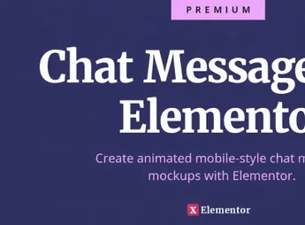 Chat Messages for Elementor