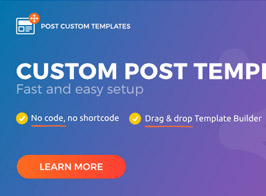 Post Custom Templates Pro