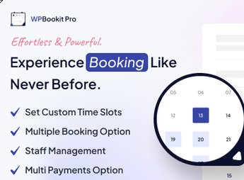 WPBookit Pro – Appointment Booking WordPress Plugin