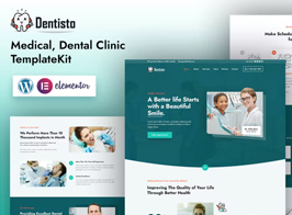 Dentisto | Dentist & Medical <strong>Elementor</strong> Template Kit