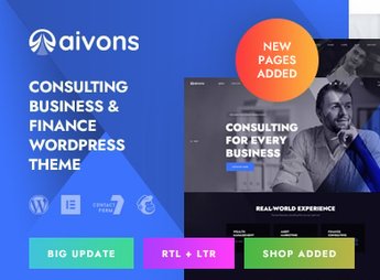 Aivons – Business Consulting WordPress Theme