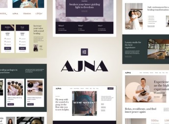 Ajna – Sound Healing & Music Therapy Elementor Pro Template Kit