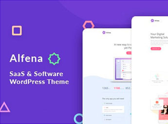 Alfena – SaaS Startup WordPress Theme