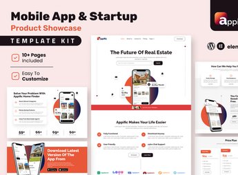 Appific – App Showcase Elementor Template Kit