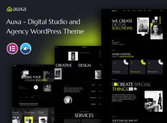 Auxa – Digital Studio & Agency WordPress Theme