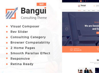 Bangui – Business Consulting WordPress theme