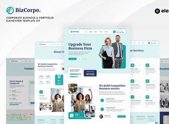 Bizcorpo – Corporate Business & Portfolio Elementor Template Kit