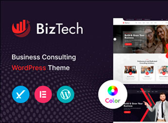 Biztech – Corporate & Consulting Business WordPress Theme + RTL