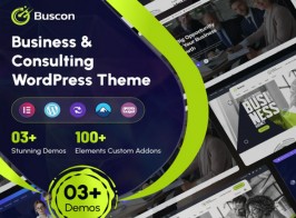 Buscon – Consulting Business WordPress Theme
