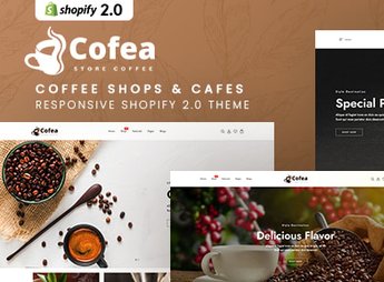 Cofea – Coffee Shops & Cafes Shopify 2.0 Theme