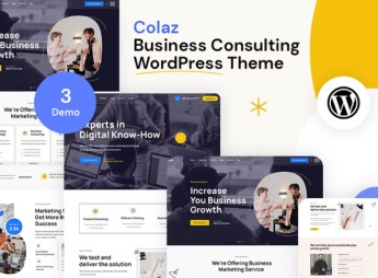 Colaz – Business Consulting WordPress Theme