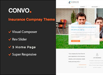 Convo – Business & Insurance WordPress Theme