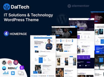 Daltech – IT Solutions & Technology WordPress Theme