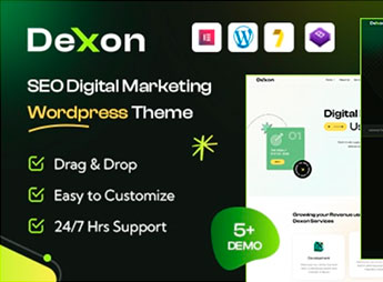 Dexon – SEO & Digital Marketing WordPress Theme