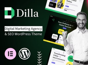 Dilla – Digital Marketing Agency & SEO WordPress Theme