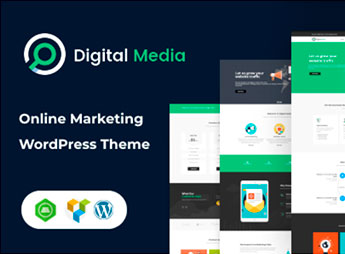 Digital Media – Online Marketing WordPress theme