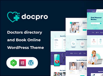 Docpro – Doctors directory WordPress Theme