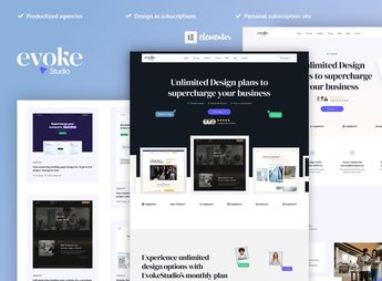 EvokeStudio – Creative Digital Agency Elementor Pro Template Kit
