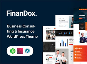 FinanDox – Business Consulting WordPress Theme