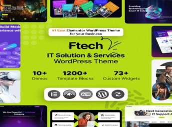 Ftech – IT Solution & Technology WordPress Theme