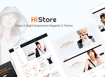 HiStore – Clean and Bright Responsive Magento 2 Theme