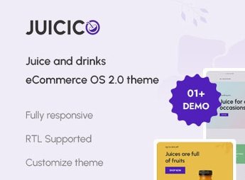 Juicico – The Juice & Drink Ecommerce Shopify Theme
