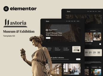 Lastoria – Museum & Exhibition Elementor Template Kit