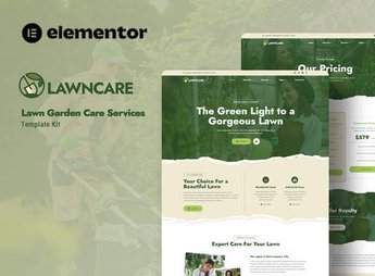 Lawncare – Lawn Garden Care Service Elementor Template Kit