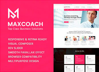 Maxcoach – Business Consulting WordPress Theme