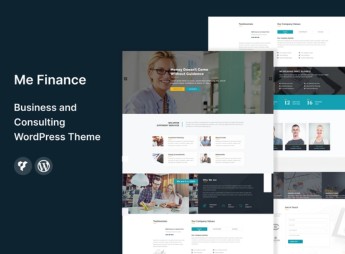 Me Finance – Business and Consulting WordPress Theme