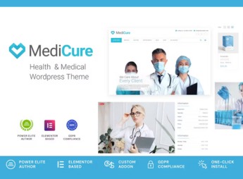 MediCure – Health & Medical WordPress Theme