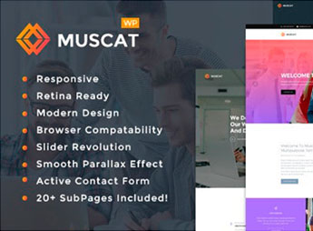 Muscat – Multipurpose WordPress Theme
