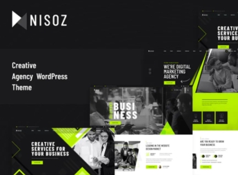 Nisoz – Creative Agency WordPress Theme