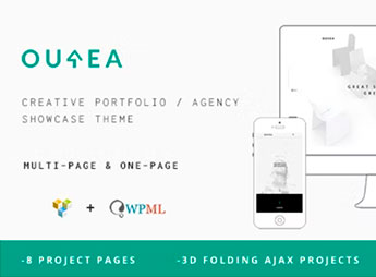 Ourea – Creative Portfolio/Agency WP Theme