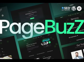 PageBuzz – Digital Agency Elementor Template Kit