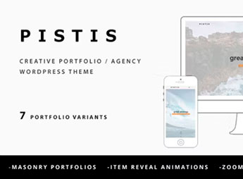 Pistis – Creative Portfolio/Agency WP Theme