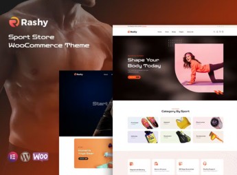 Rashy – Sport Store WooCommerce Theme
