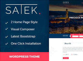 Satek : Resort and Hotel WordPress Theme