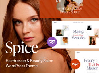 Spice – Beauty & Hair Salon WordPress Theme