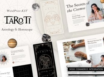 Taroti – Astrology & Horoscope Elementor Pro Template Kit