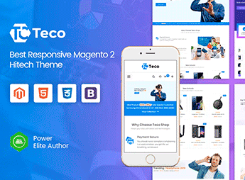 Teco – Responsive Hitech/Digital Magento 2 Store Theme