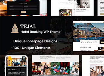 Tejal – Hotel WordPress Theme