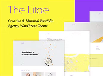 The Litae – Creative & Minimal Portfolio WordPress Theme