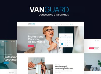 Vanguard – Consulting & Insurance WordPress Theme