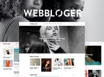 Webbloger – Multipurpose Blog WordPress Theme