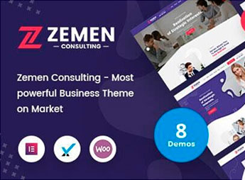 Zemen – Multi-Purpose Consulting Business WordPress Theme + RTL