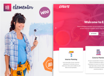 Exqute – Painting Company WordPress Theme