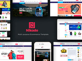 Nikado <span>– Responsive Magento Theme</span>